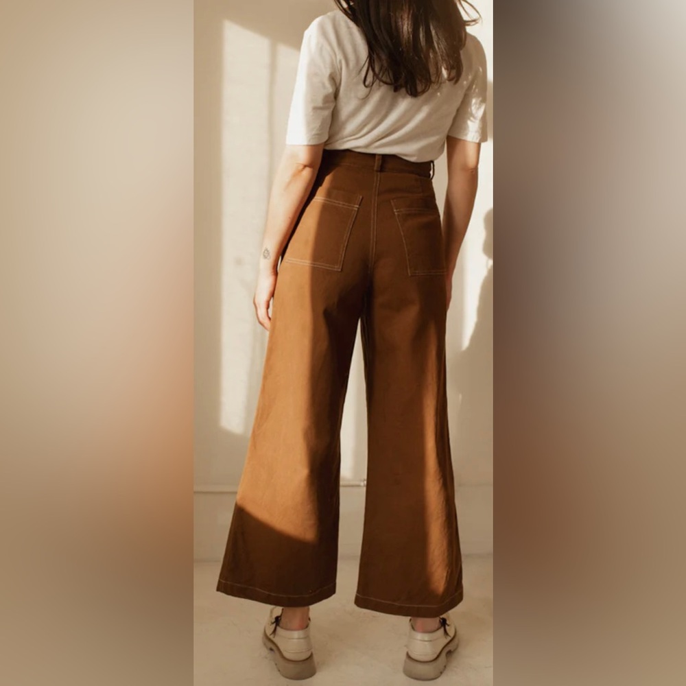 Harly Jae Tristan Pants in Brunette - Picture 3 of 5